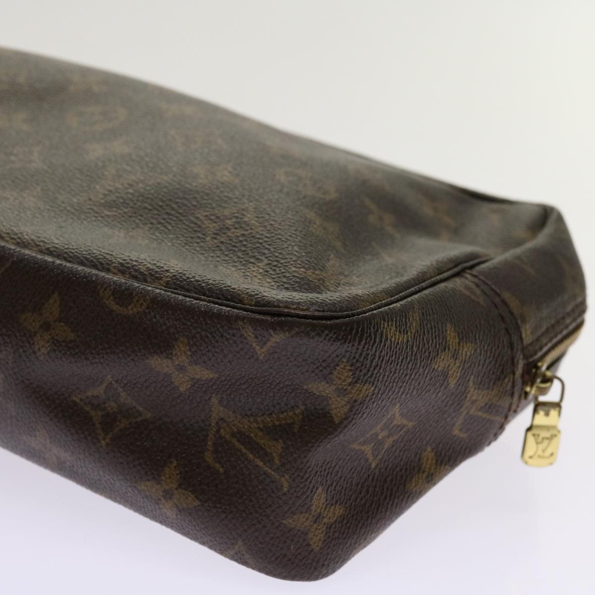 LOUIS VUITTON Monogram Trousse Toilette 28 Clutch Bag M47522 LV Auth 69810