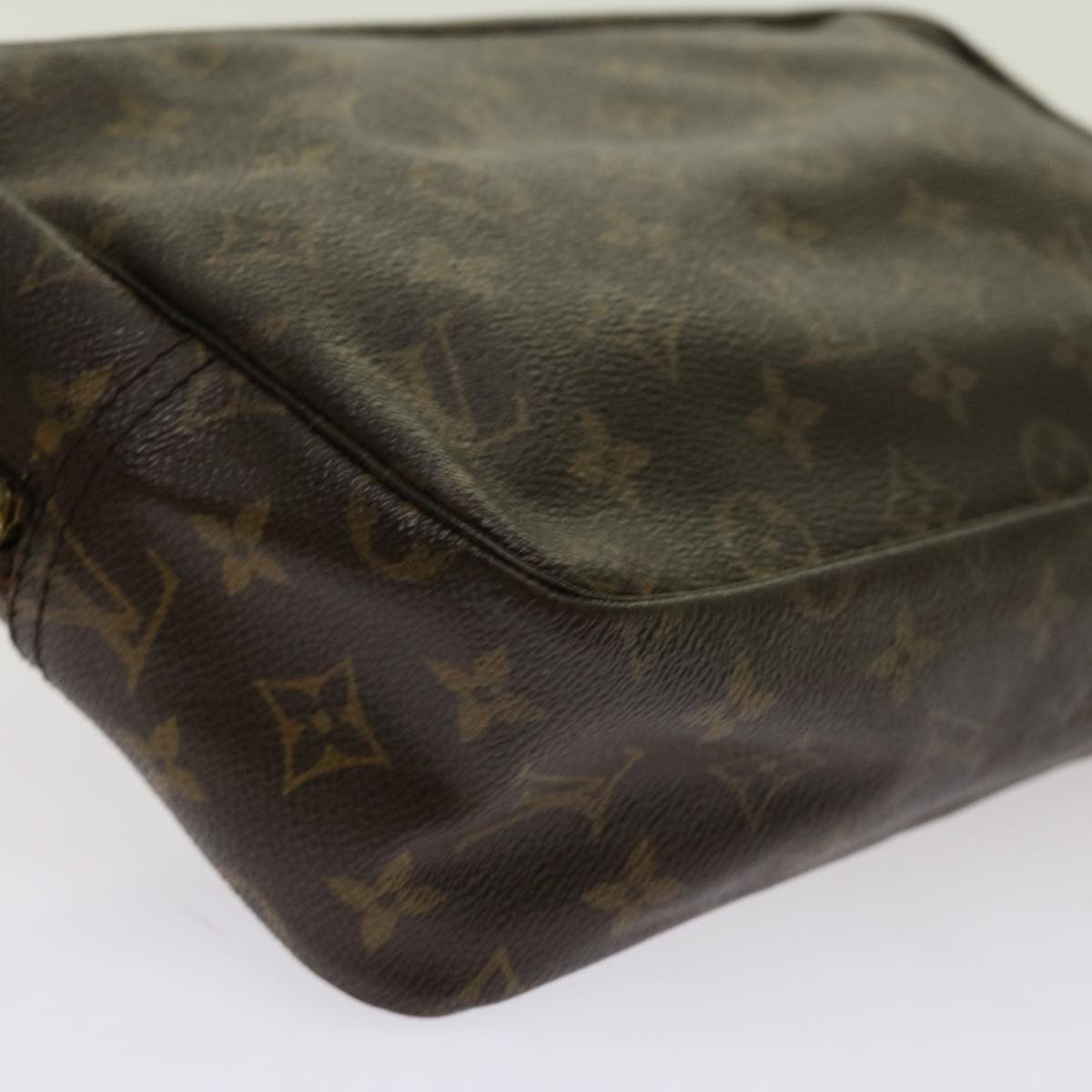 LOUIS VUITTON Monogram Trousse Toilette 28 Clutch Bag M47522 LV Auth 69810