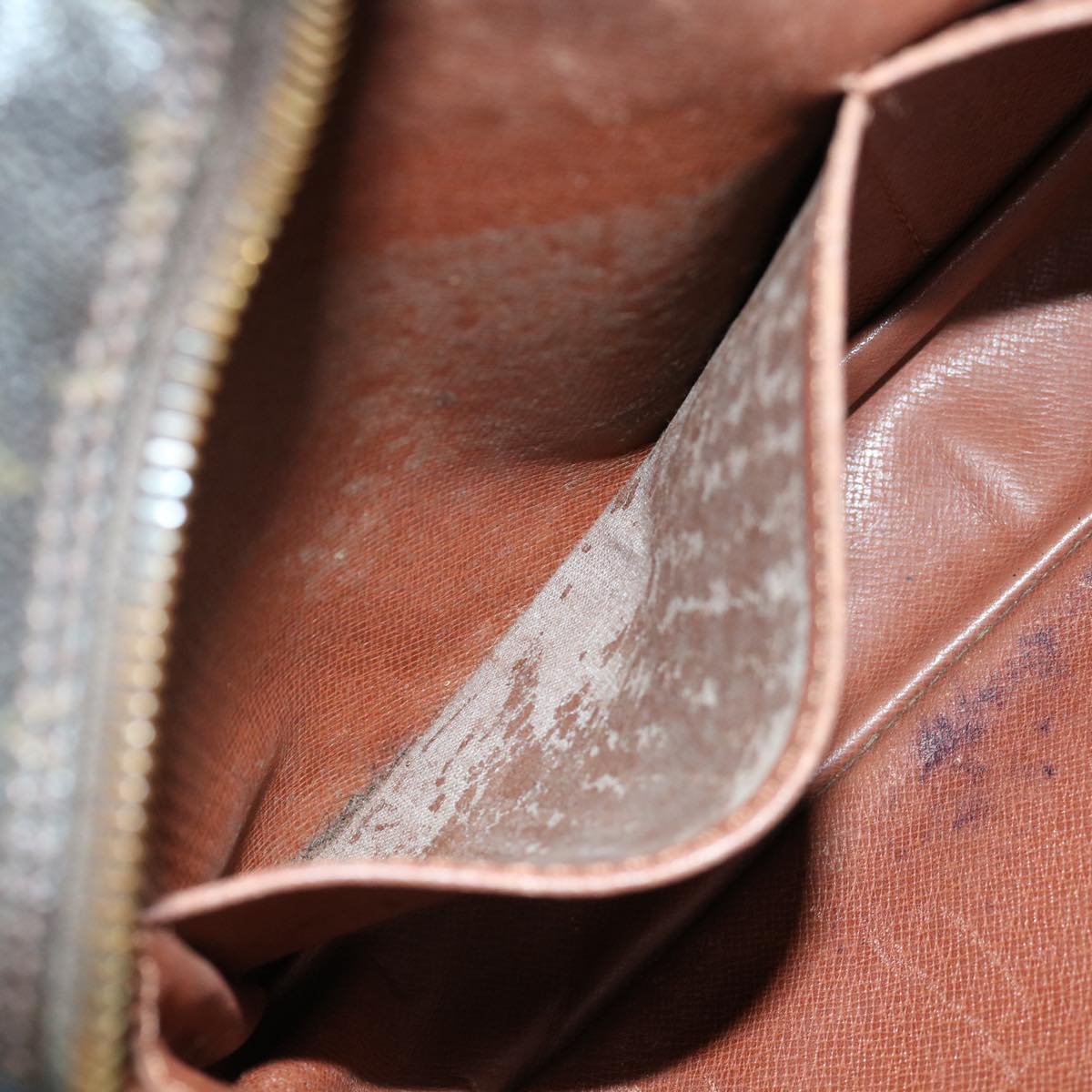 LOUIS VUITTON Monogram Compiegne 28 Clutch Bag M51845 LV Auth 69877