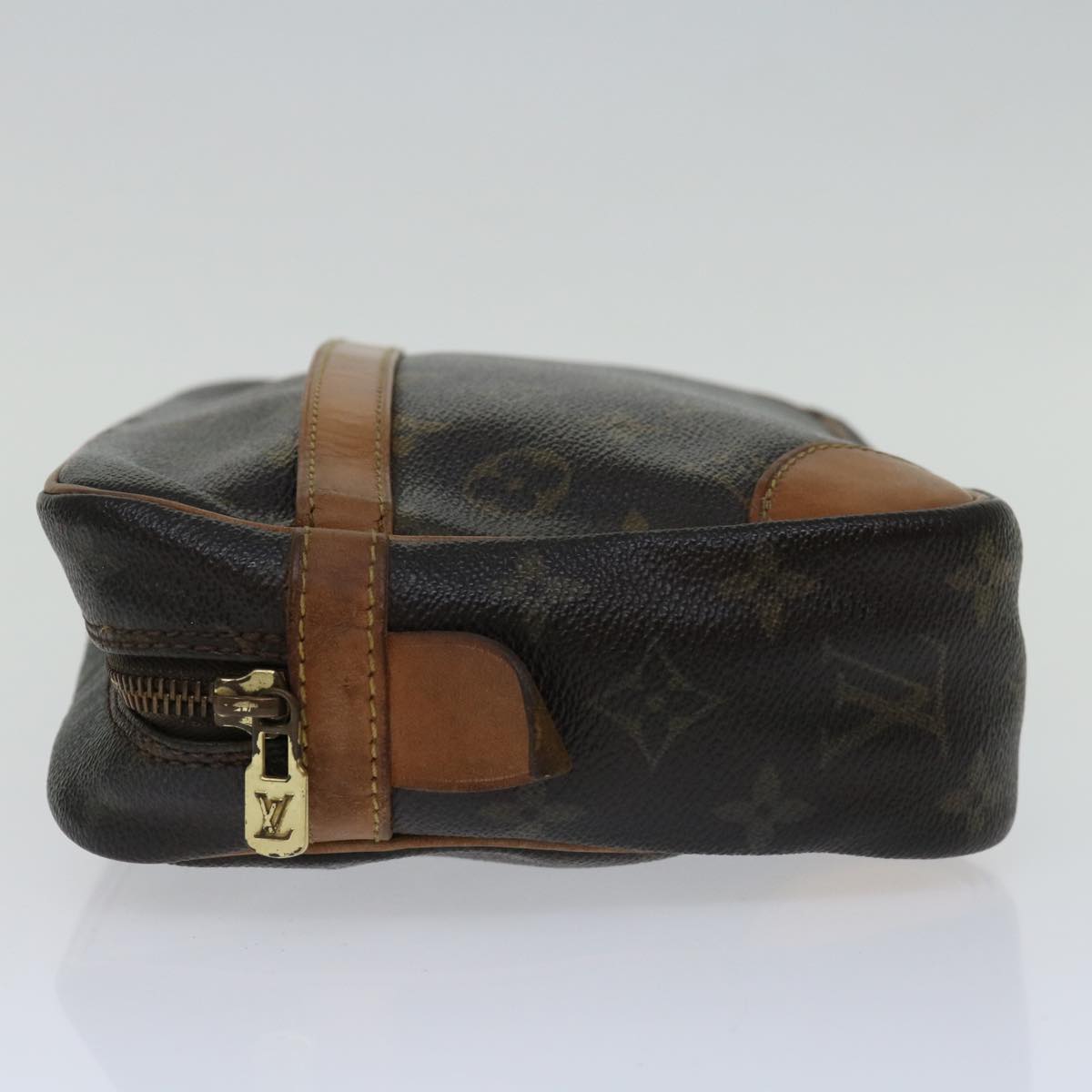 LOUIS VUITTON Monogram Compiegne 28 Clutch Bag M51845 LV Auth 69877