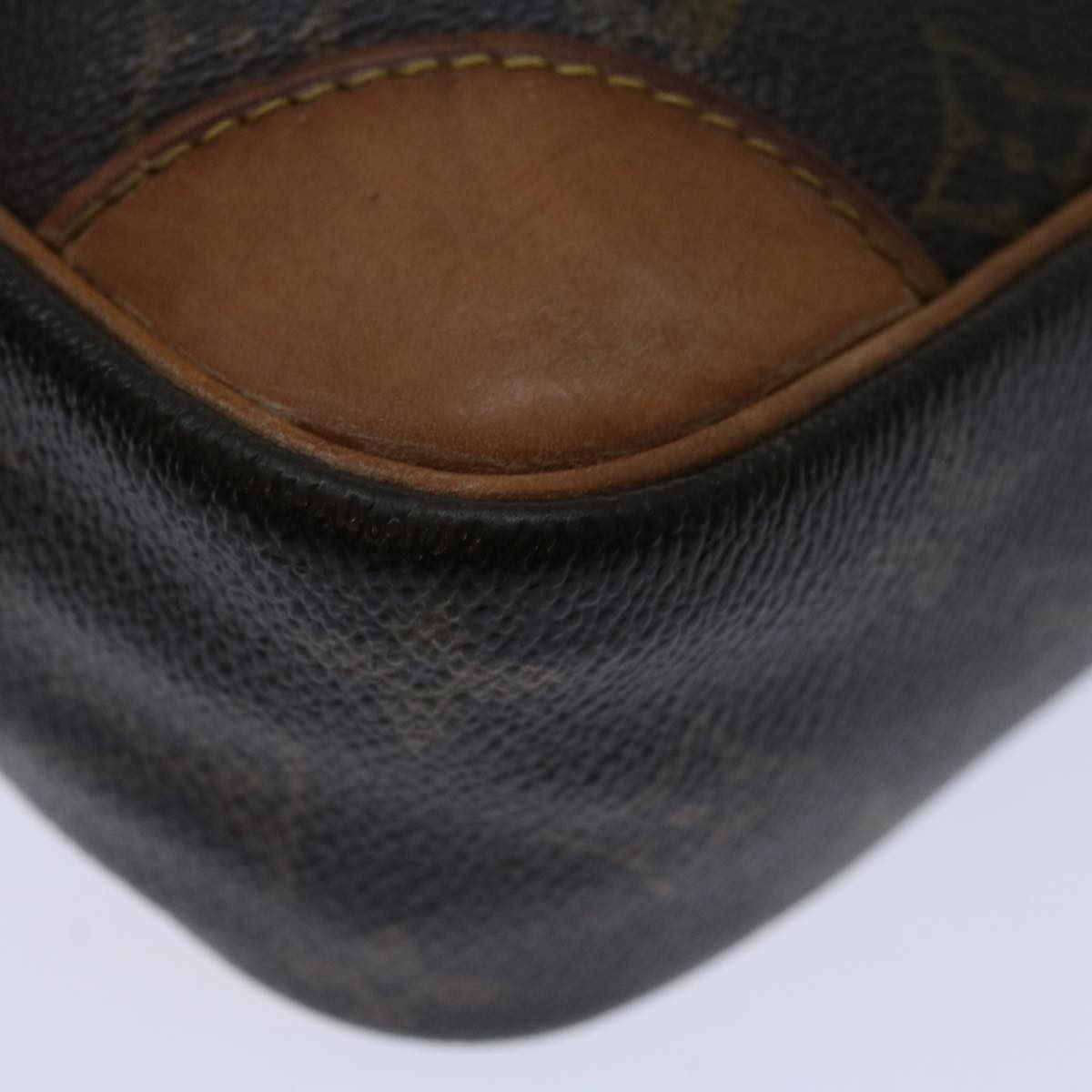 LOUIS VUITTON Monogram Compiegne 28 Clutch Bag M51845 LV Auth 69877