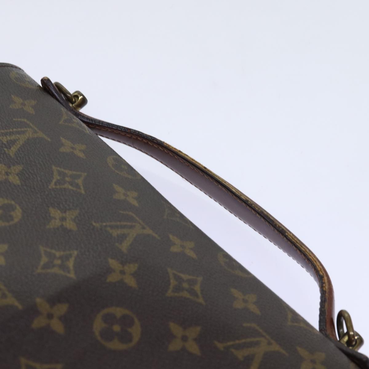 LOUIS VUITTON Monogram Monceau 28 Hand Bag 2way M51185 LV Auth 70032