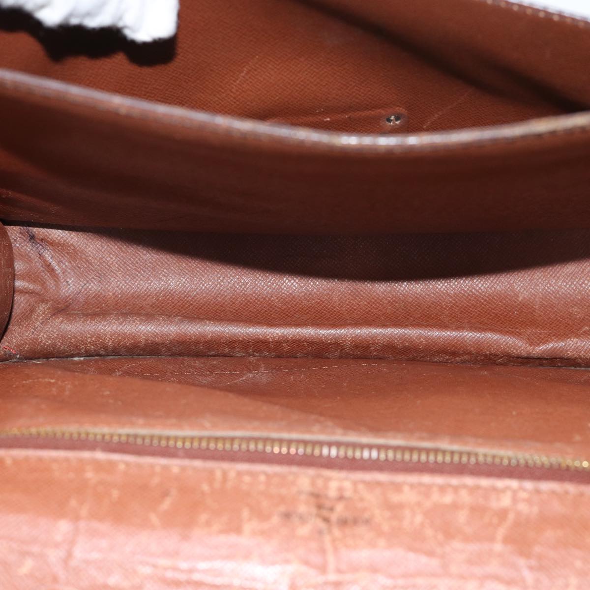 LOUIS VUITTON Monogram Monceau 28 Hand Bag 2way M51185 LV Auth 70032