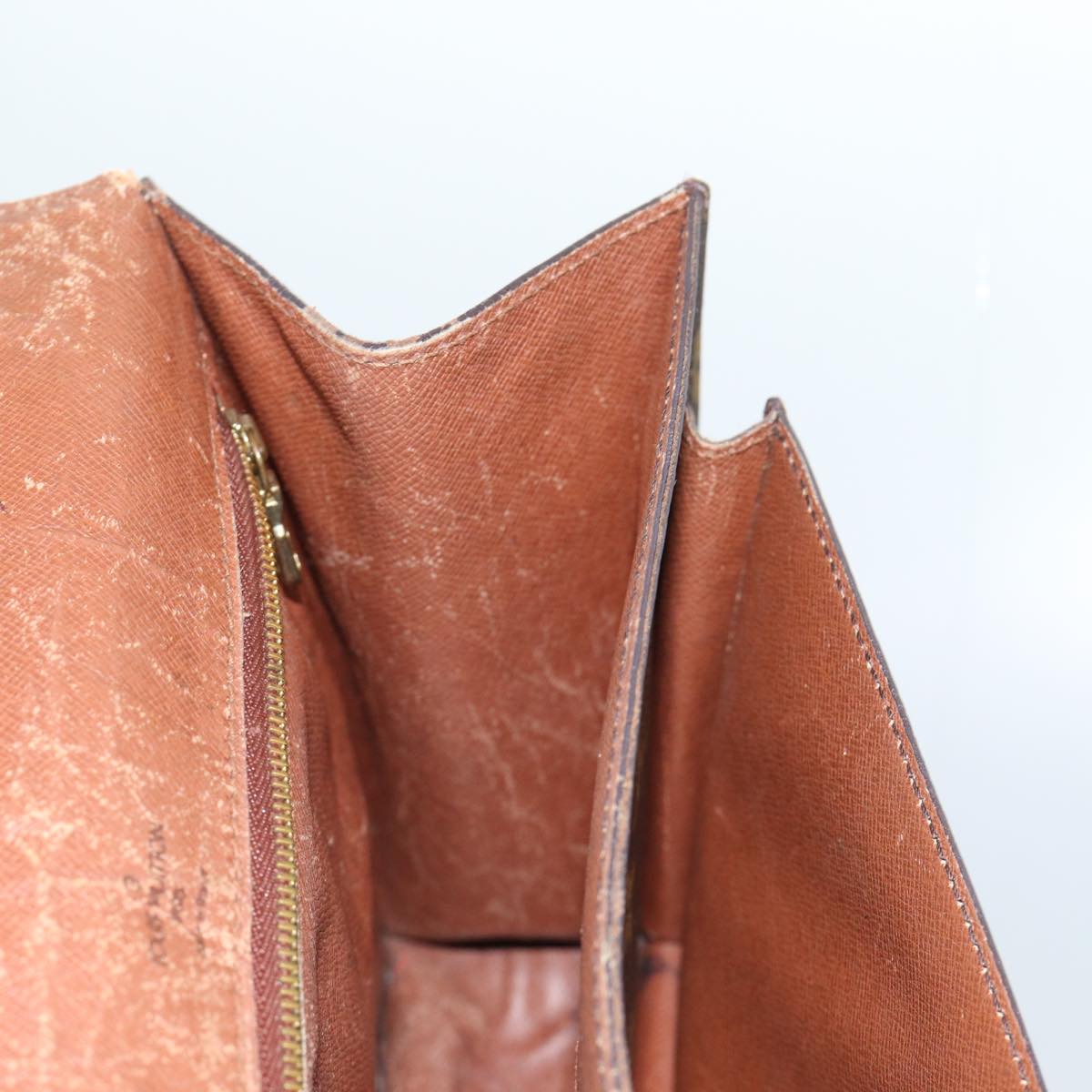 LOUIS VUITTON Monogram Monceau 28 Hand Bag 2way M51185 LV Auth 70032