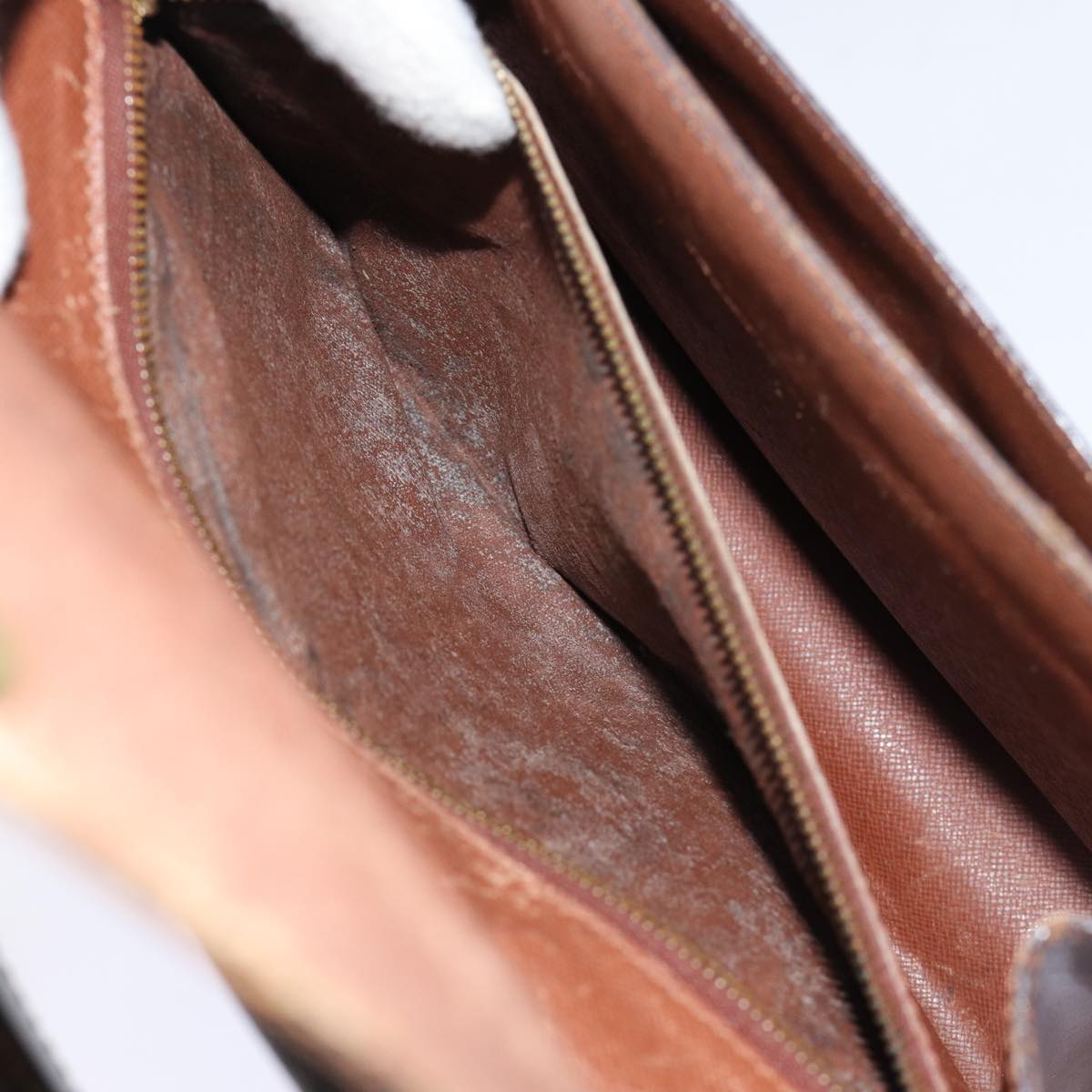 LOUIS VUITTON Monogram Monceau 28 Hand Bag 2way M51185 LV Auth 70032