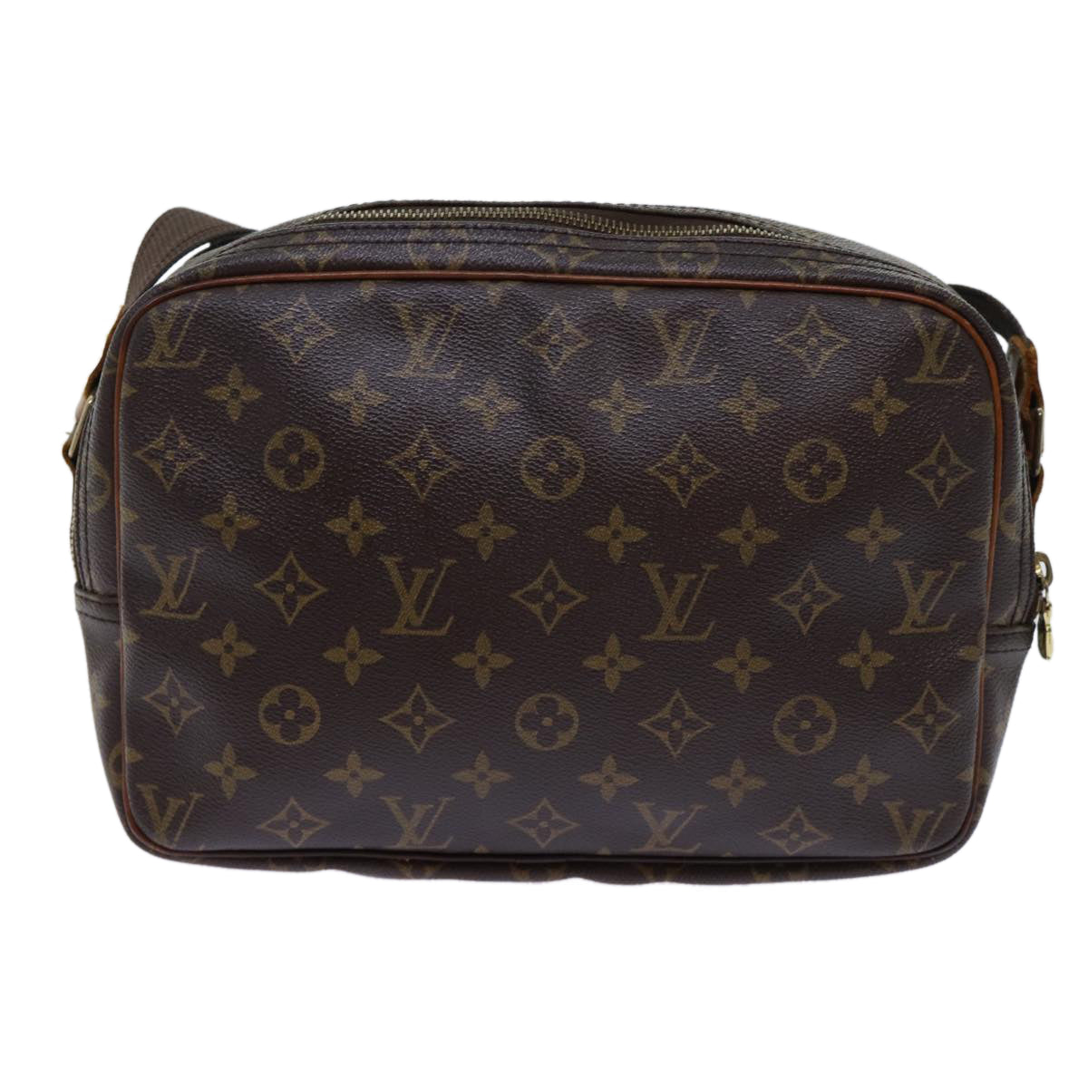 LOUIS VUITTON Monogram Reporter PM Shoulder Bag M45254 LV Auth 70068