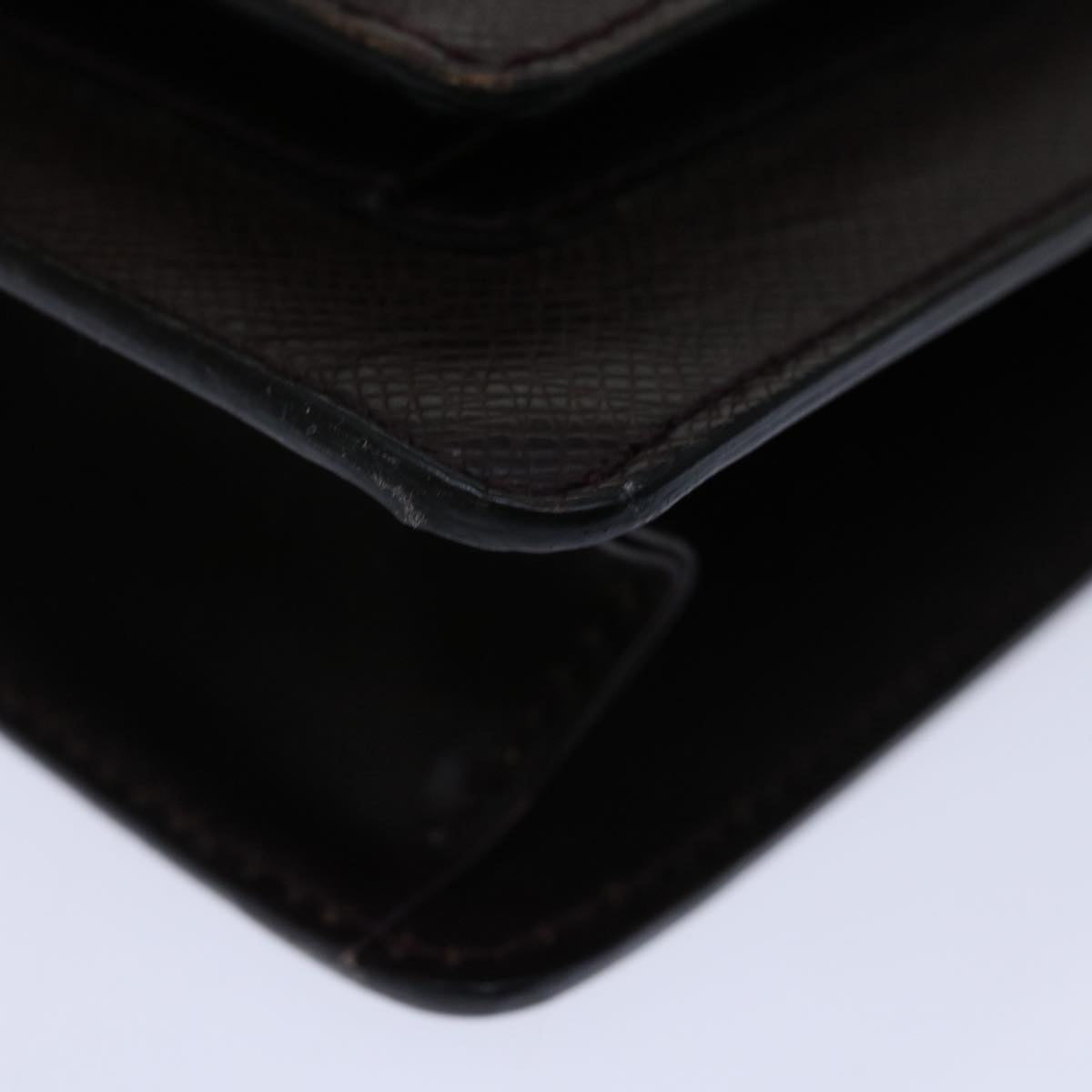 LOUIS VUITTON Taiga Monceau 28 Hand Bag 2way Acajou M32062 LV Auth 70071