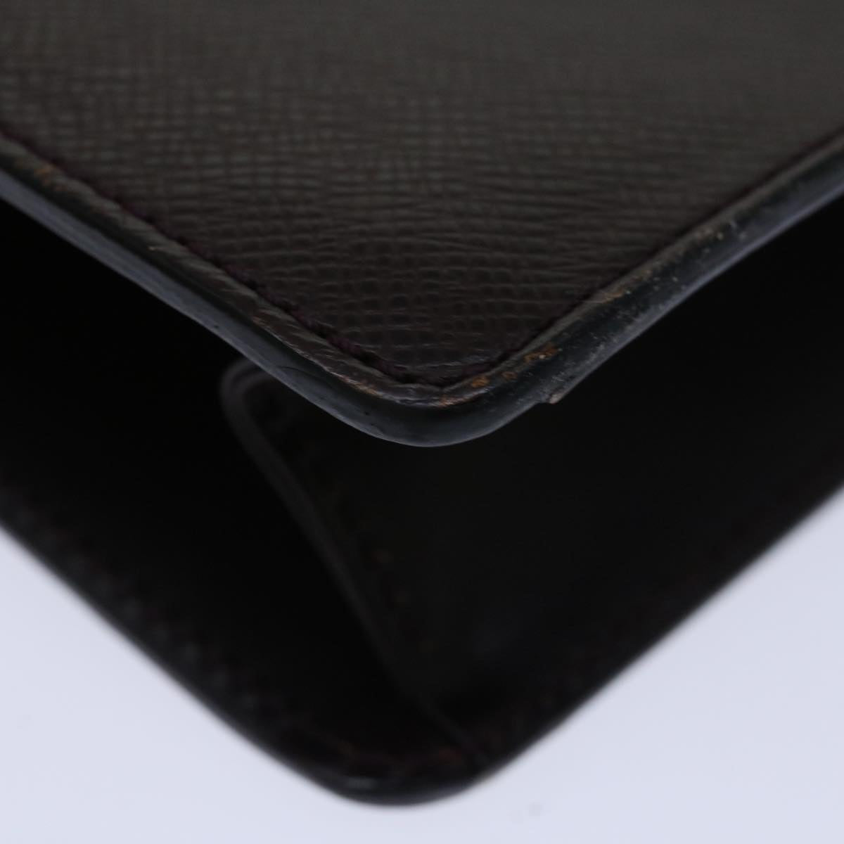 LOUIS VUITTON Taiga Monceau 28 Hand Bag 2way Acajou M32062 LV Auth 70071