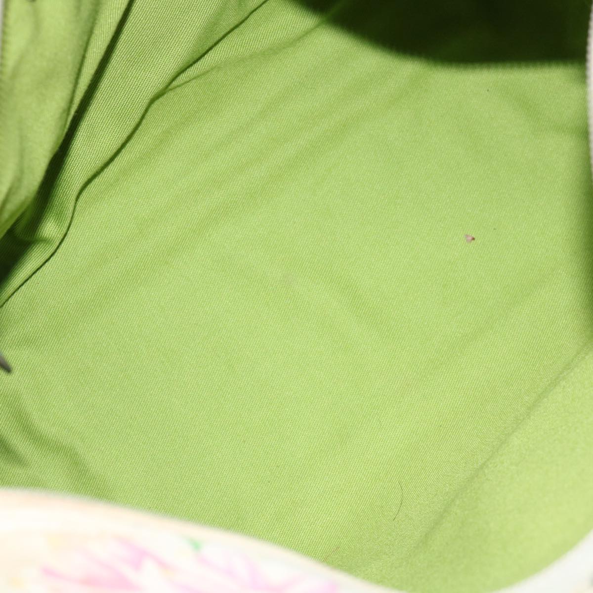 Salvatore Ferragamo Tote Bag Vinyl Beige 293578 Auth 70358