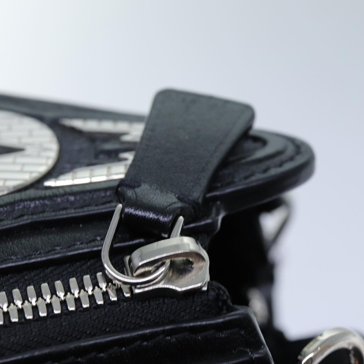 LOUIS VUITTON LV Buildings Minodiere Hand Bag Black M55728 LV Auth 70445SM