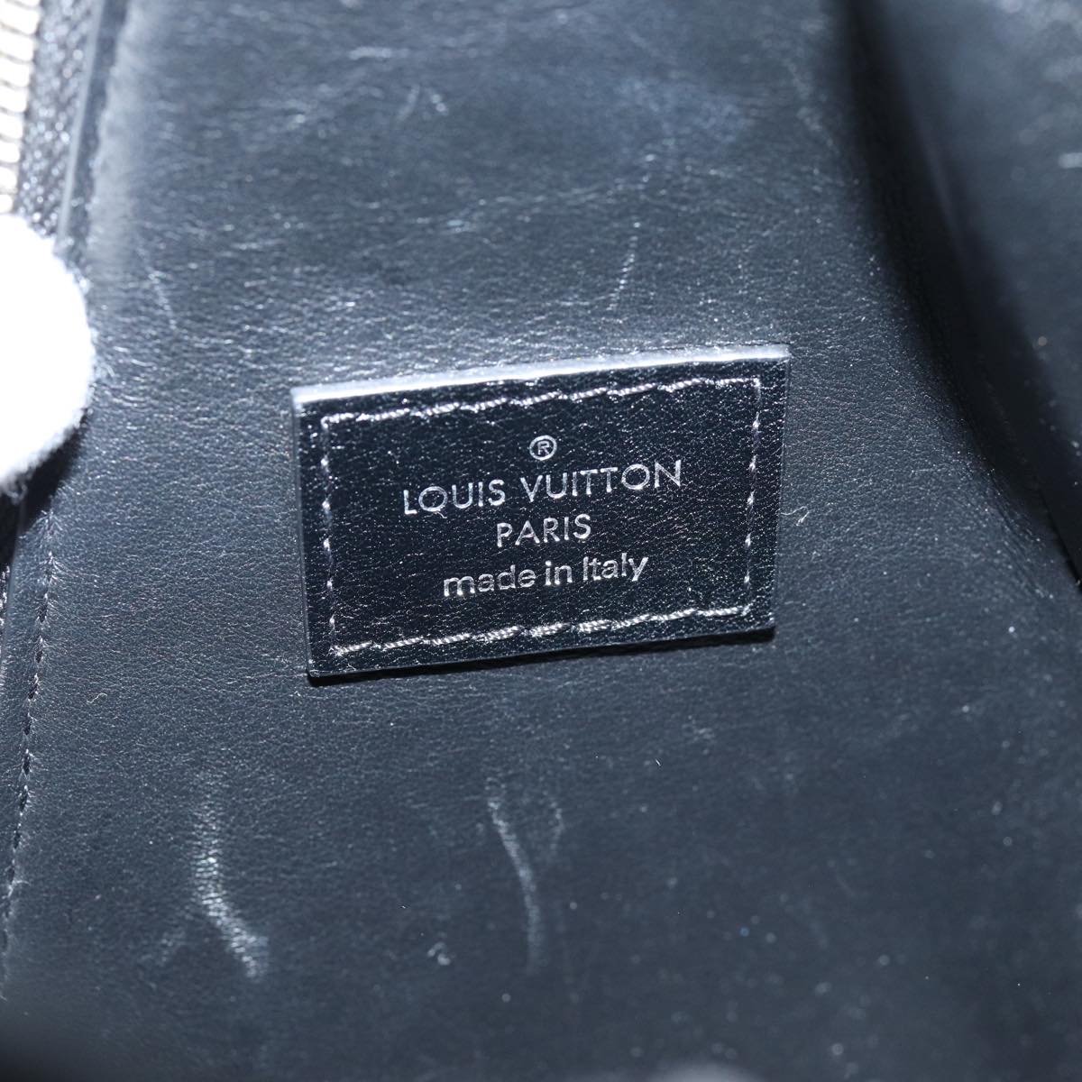 LOUIS VUITTON LV Buildings Minodiere Hand Bag Black M55728 LV Auth 70445SM