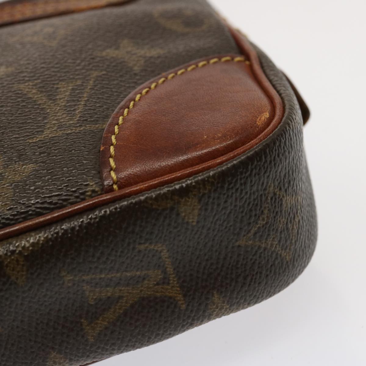 LOUIS VUITTON Monogram Marly Dragonne GM Clutch Bag M51825 LV Auth 70474
