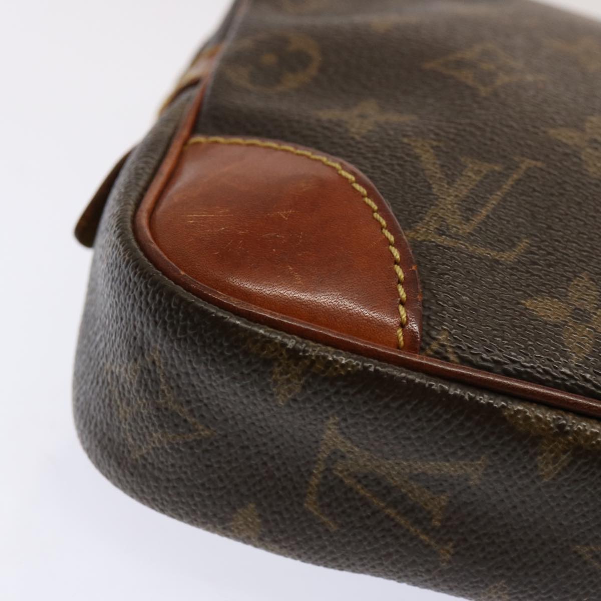 LOUIS VUITTON Monogram Marly Dragonne GM Clutch Bag M51825 LV Auth 70474