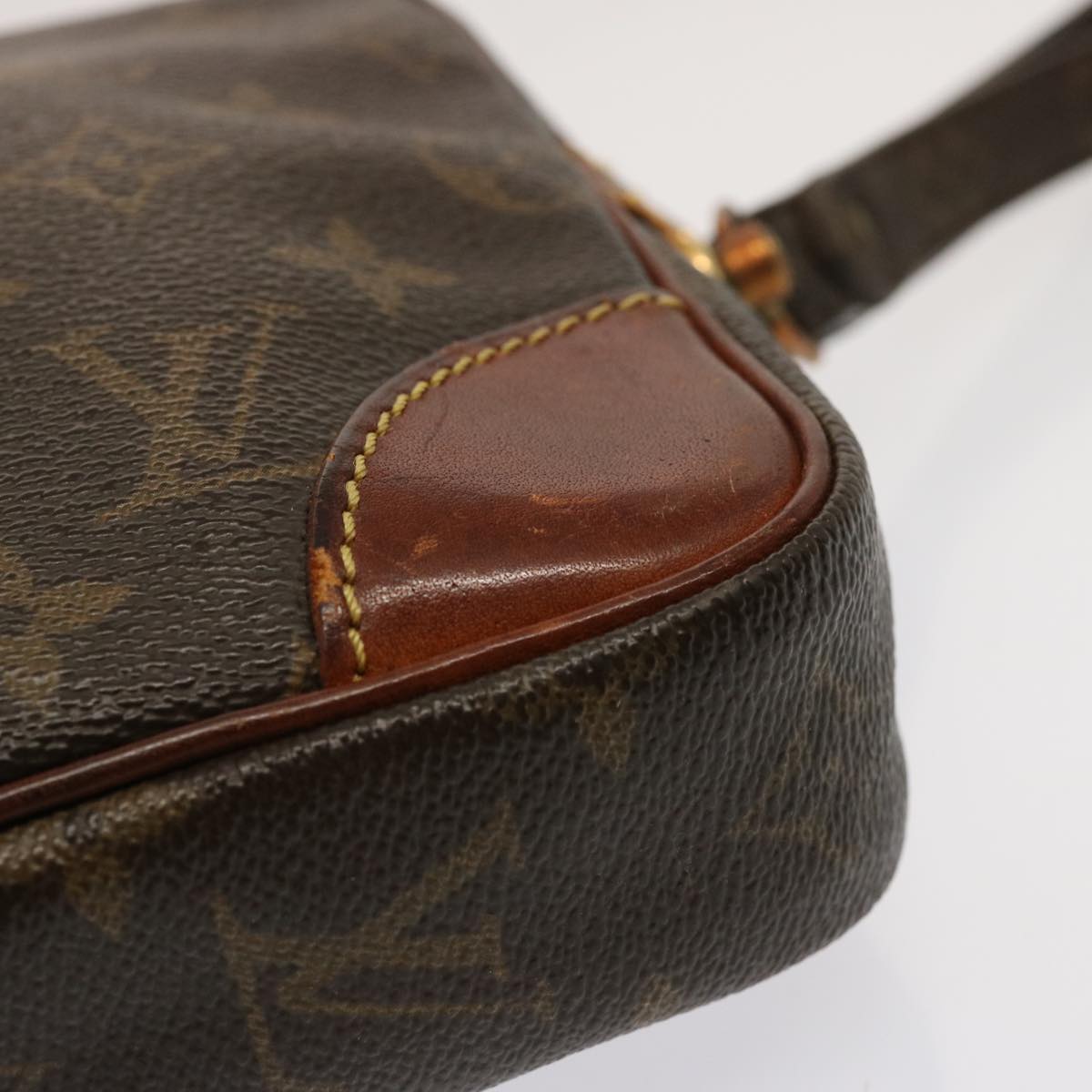 LOUIS VUITTON Monogram Marly Dragonne GM Clutch Bag M51825 LV Auth 70474