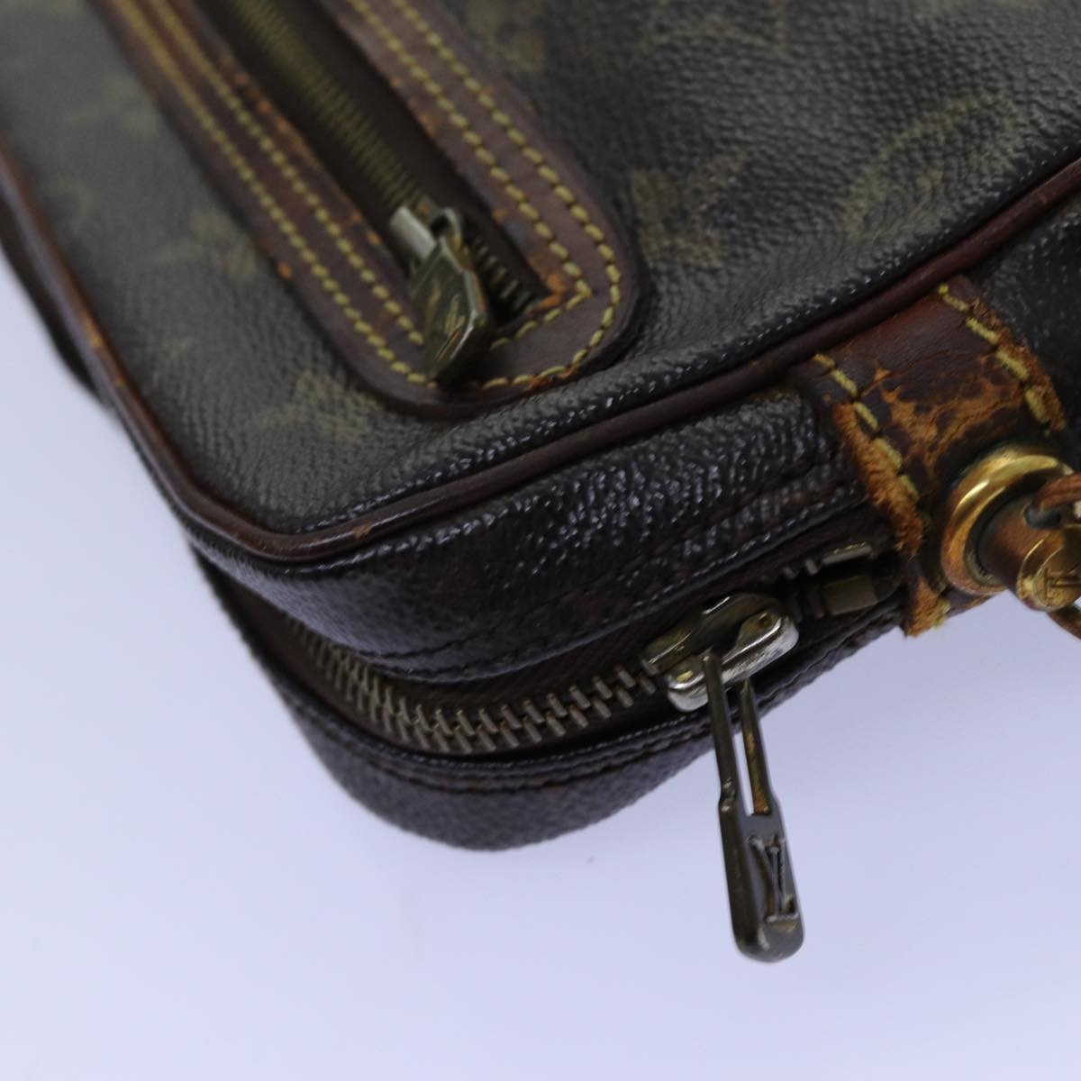 LOUIS VUITTON Monogram Marly Dragonne GM Clutch Bag M51825 LV Auth 70474