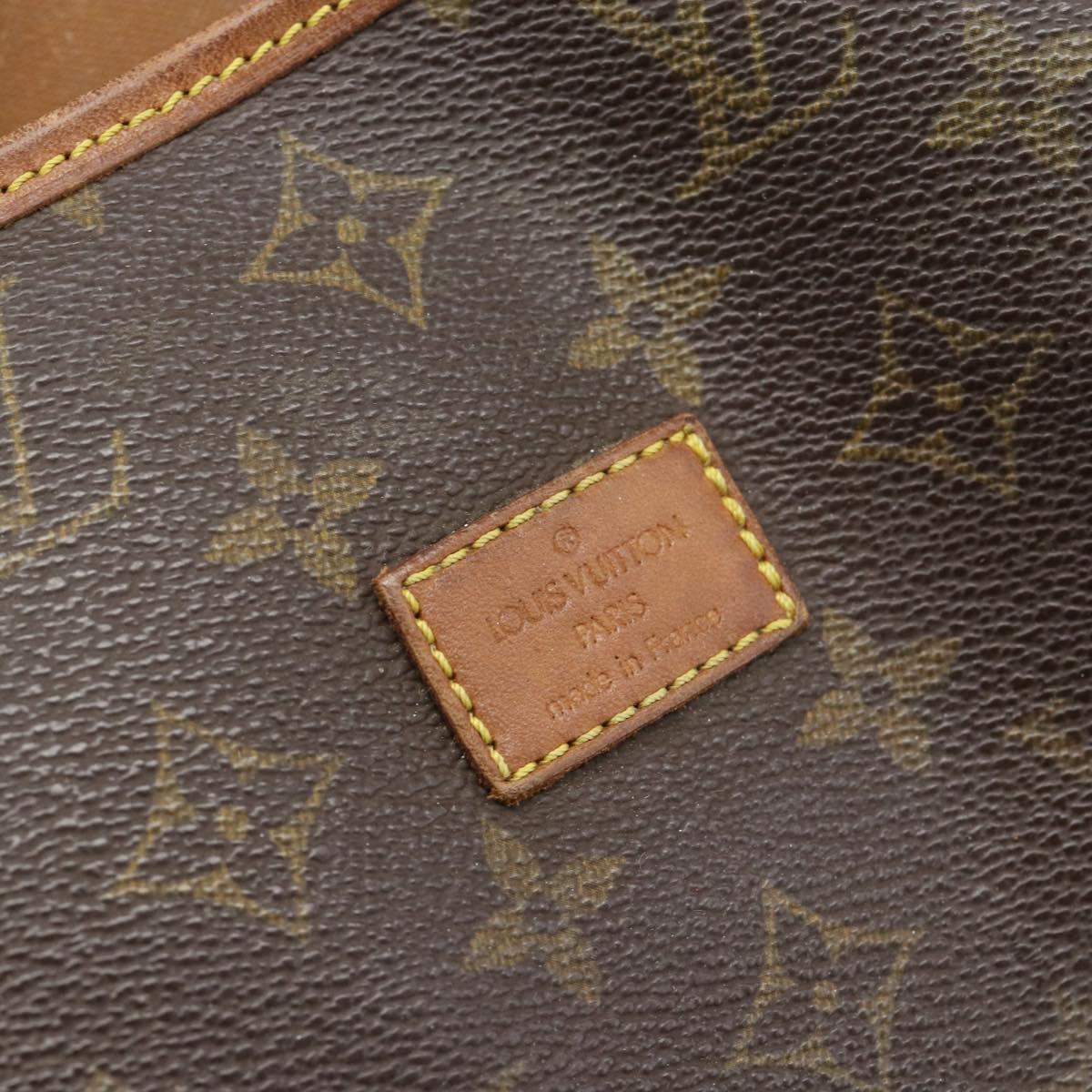 LOUIS VUITTON Monogram Saumur 30 Shoulder Bag M42256 LV Auth 70706