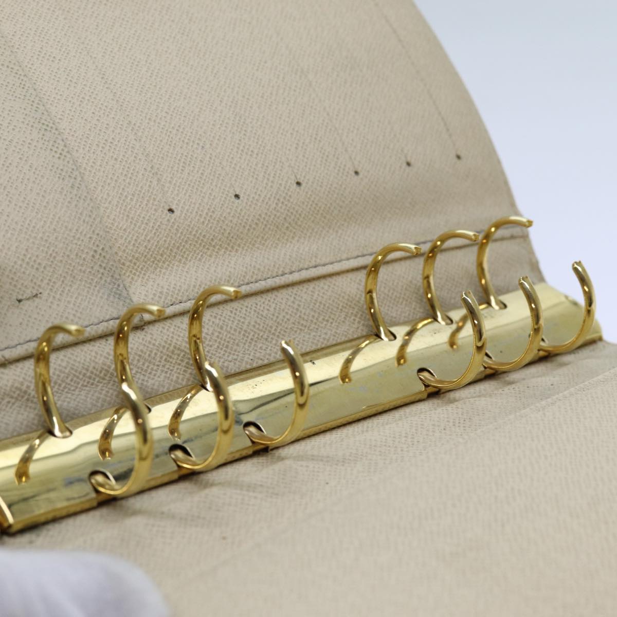 LOUIS VUITTON Damier Azur Agenda MM Day Planner Cover R20707 LV Auth 70715