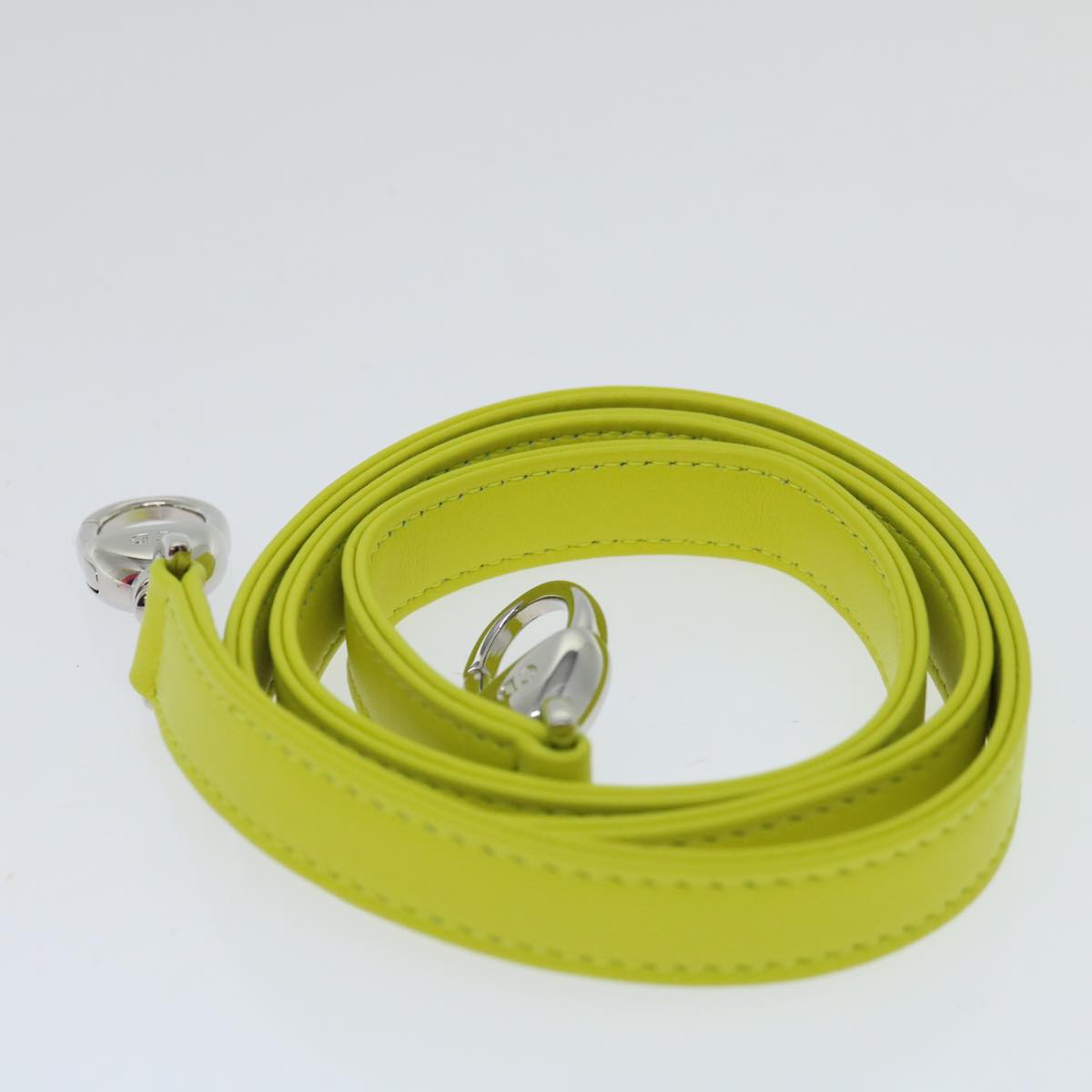 Christian Dior Lady Dior Canage Hand Bag Lamb Skin Blue Pink Auth 70762SV