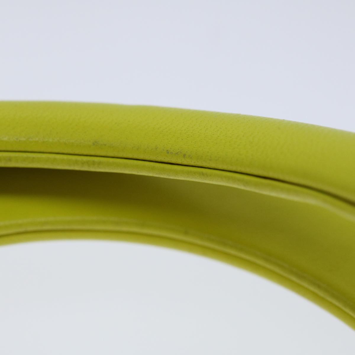 Christian Dior Lady Dior Canage Hand Bag Lamb Skin Blue Pink Auth 70762SV