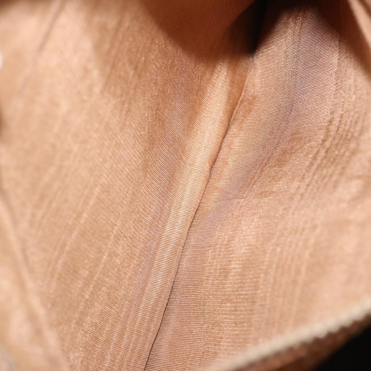 CELINE Macadam Canvas Shoulder Bag PVC Brown Auth 70829