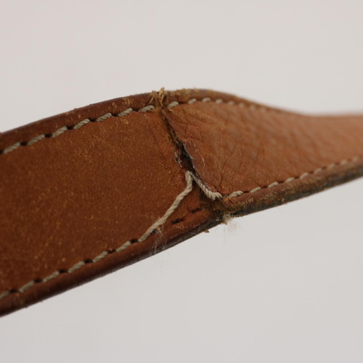 CELINE Macadam Canvas Shoulder Bag PVC Brown Auth 70829