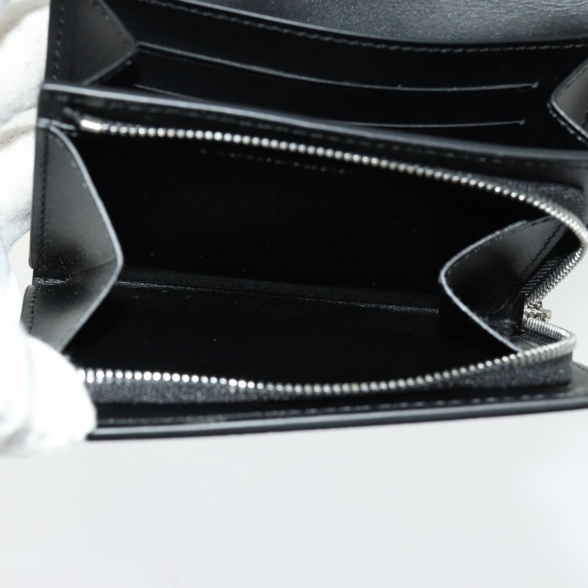 LOUIS VUITTON Mahina Portefeuille Iris Compact Wallet Noir M62540 LV Auth 70838M