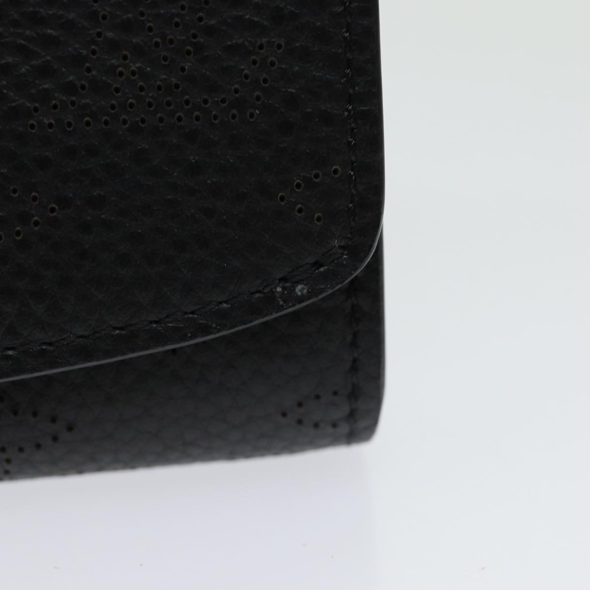 LOUIS VUITTON Mahina Portefeuille Iris Compact Wallet Noir M62540 LV Auth 70838M