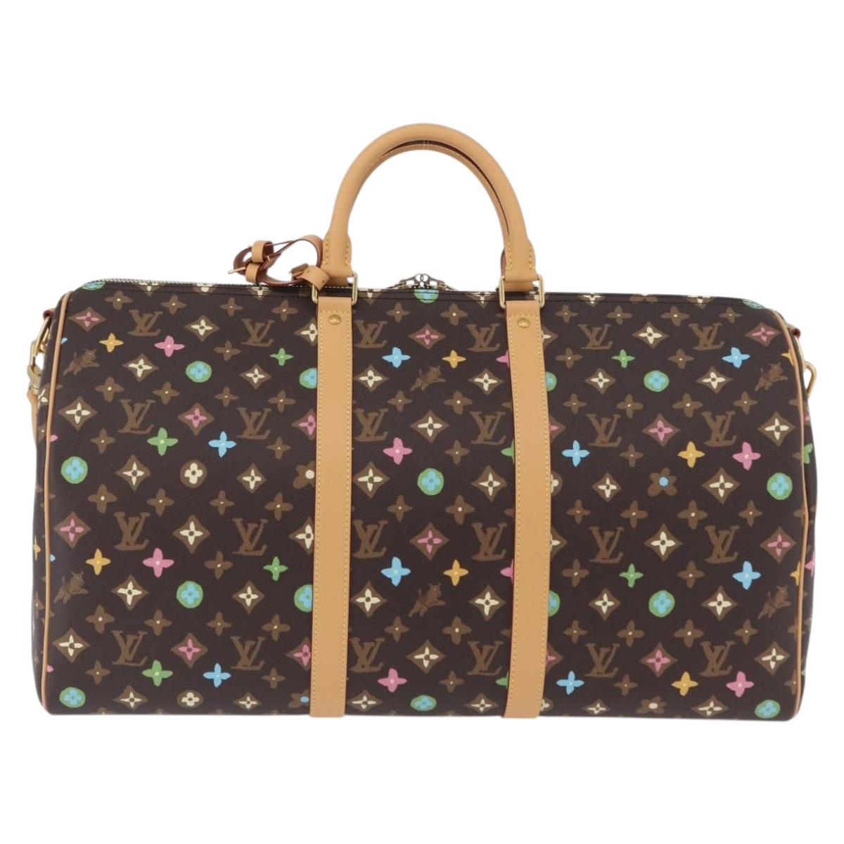 LOUIS VUITTON Monogram Craggy Keepall Bandouliere 45 Bag M24901 LV Auth 70893SM