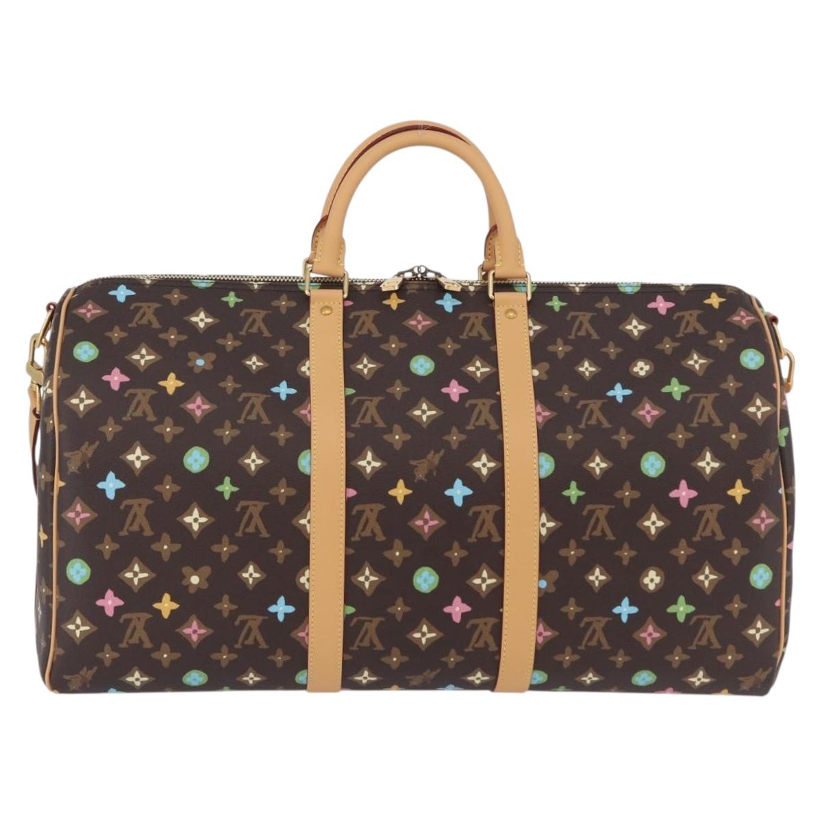 LOUIS VUITTON Monogram Craggy Keepall Bandouliere 45 Bag M24901 LV Auth 70893SM