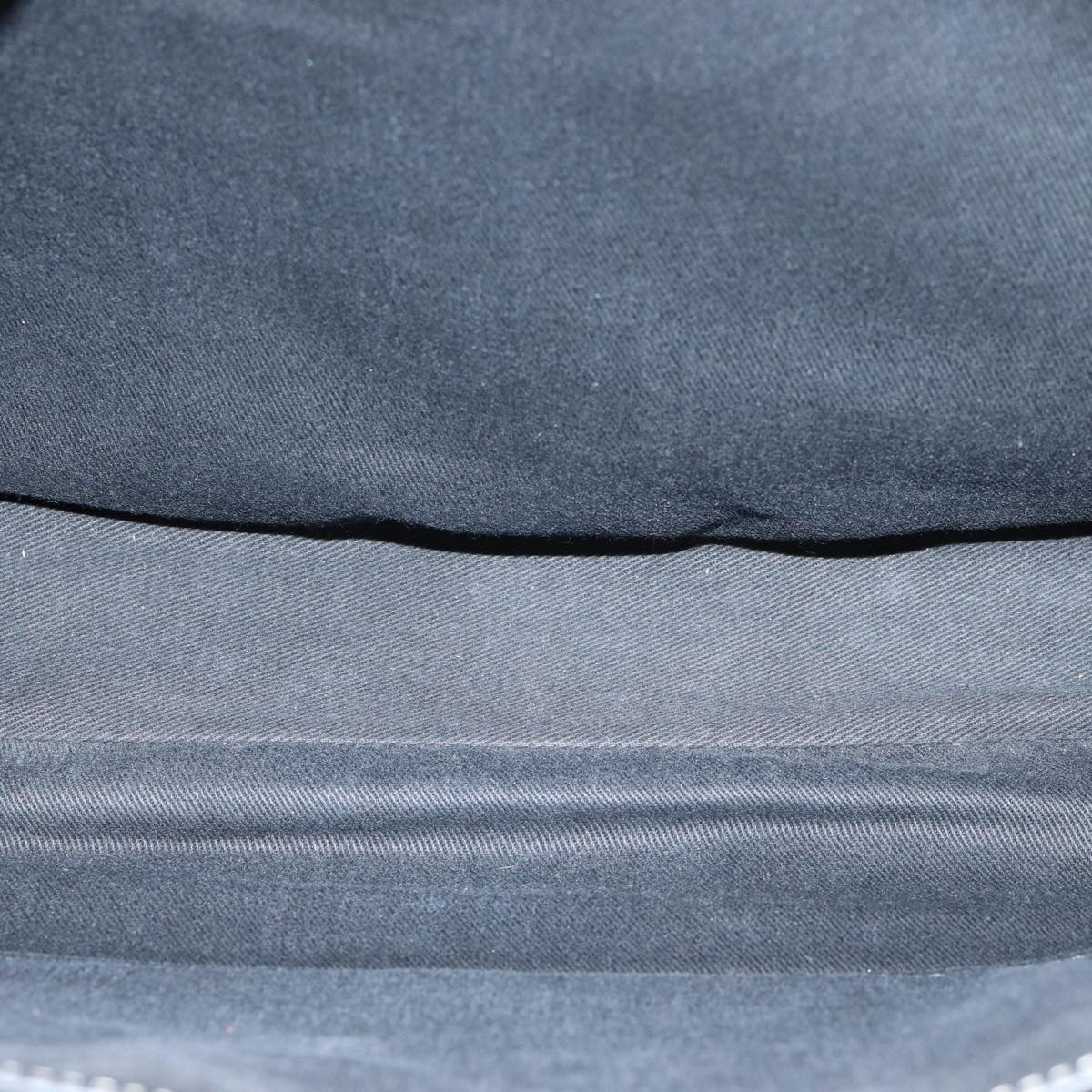 CELINE Macadam Canvas Hand Bag Gray Auth 71545