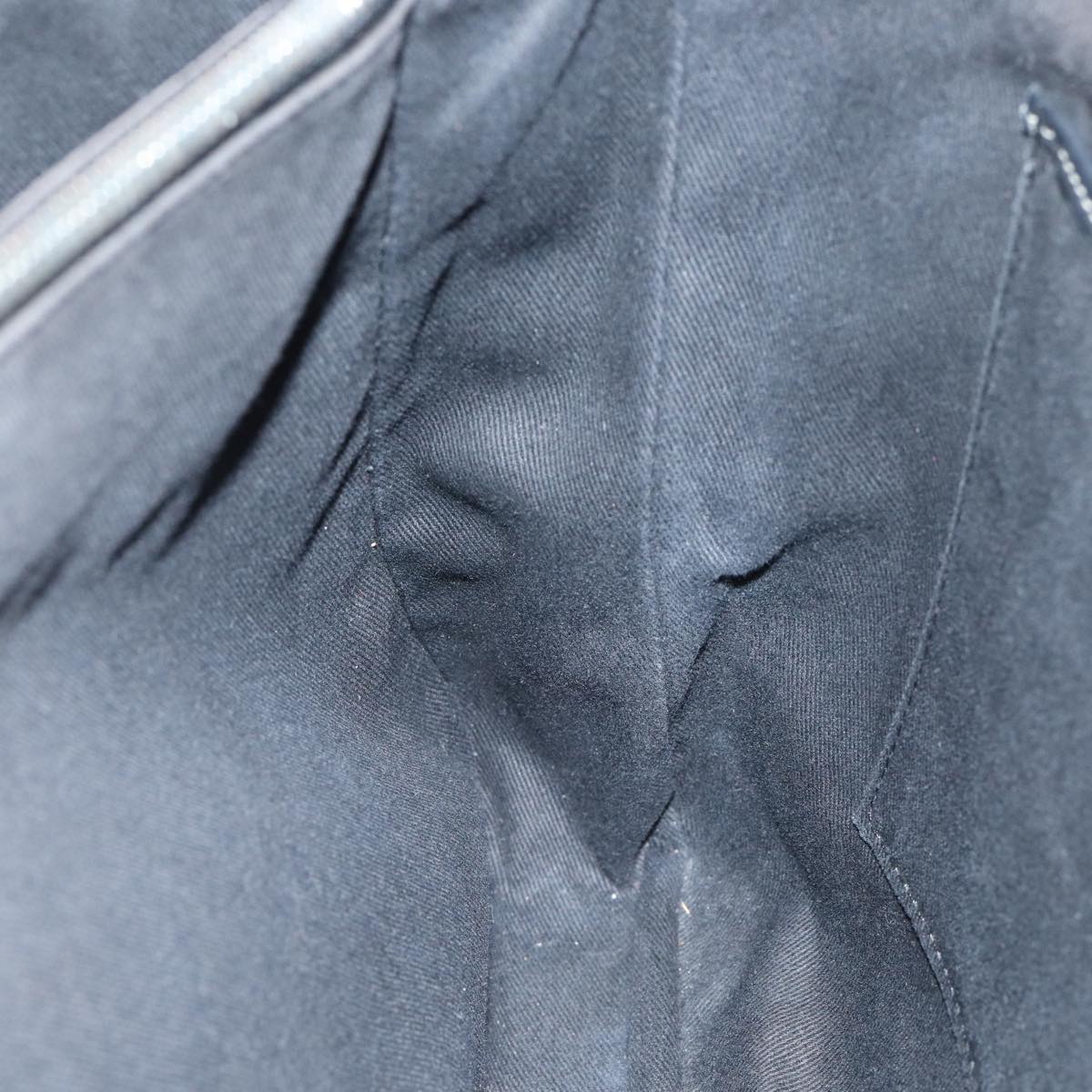 CELINE Macadam Canvas Hand Bag Gray Auth 71545