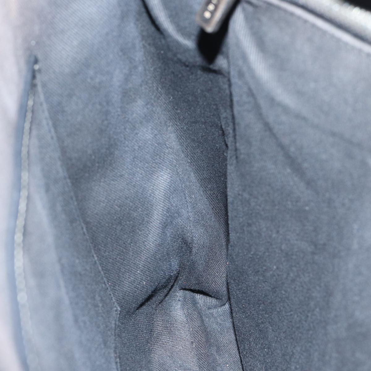 CELINE Macadam Canvas Hand Bag Gray Auth 71545