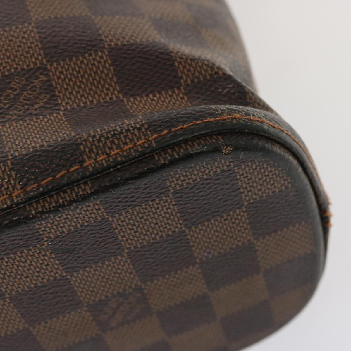 LOUIS VUITTON Damier Ebene Vavin GM Tote Bag N51169 LV Auth 71646