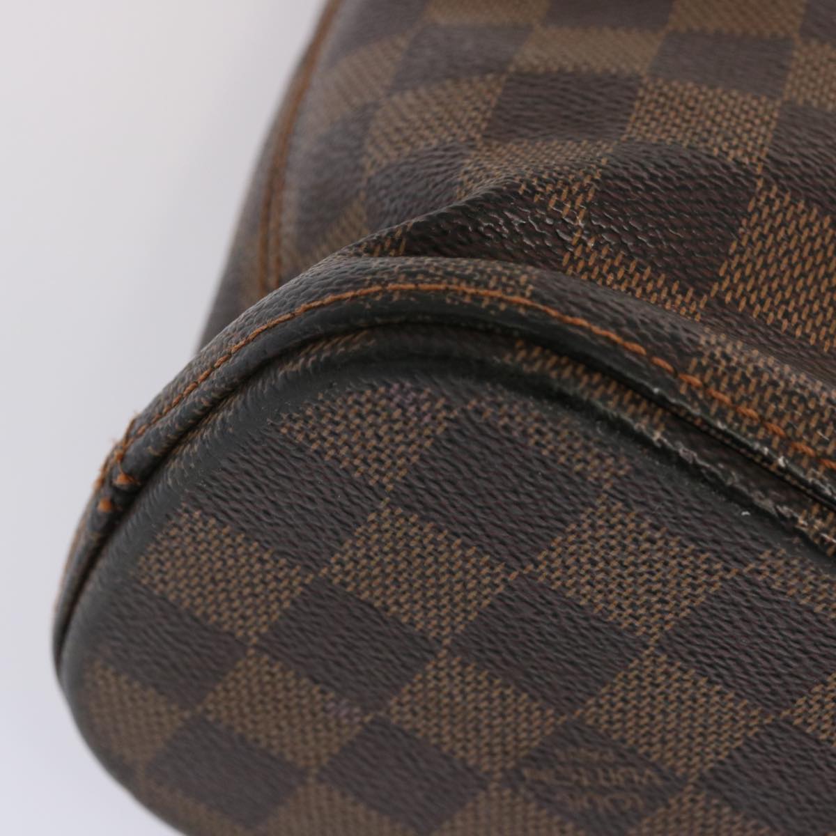 LOUIS VUITTON Damier Ebene Vavin GM Tote Bag N51169 LV Auth 71646