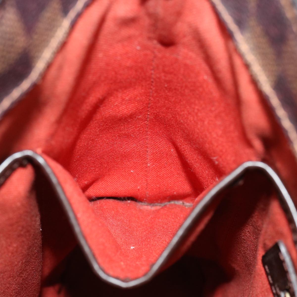 LOUIS VUITTON Damier Ebene Vavin GM Tote Bag N51169 LV Auth 71646