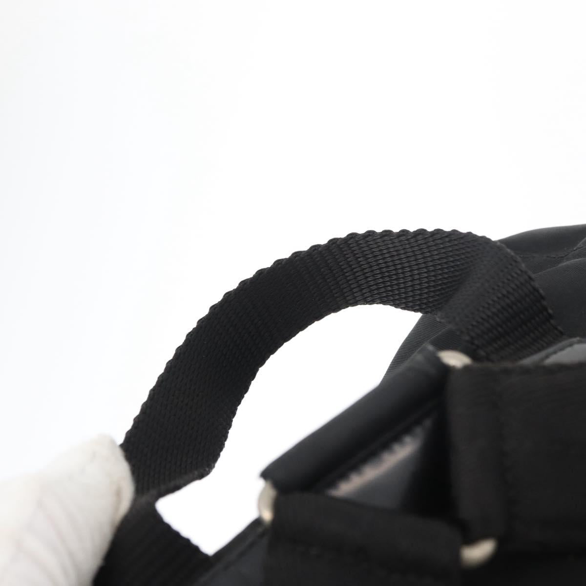 PRADA Backpack Nylon Black Auth 71911