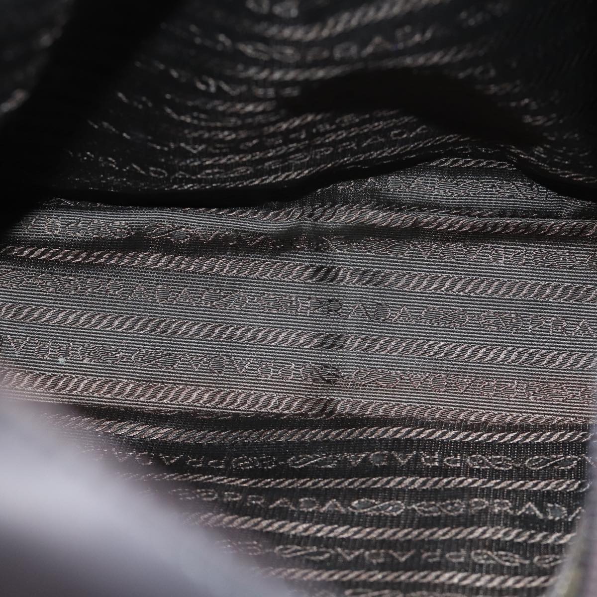 PRADA Shoulder Bag Nylon Khaki Auth 72009