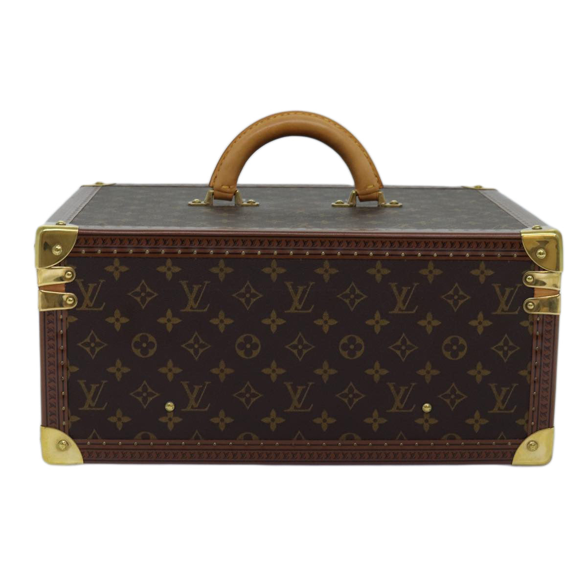 LOUIS VUITTON Monogram Attache Case Trunk SPO LV Auth 72245S