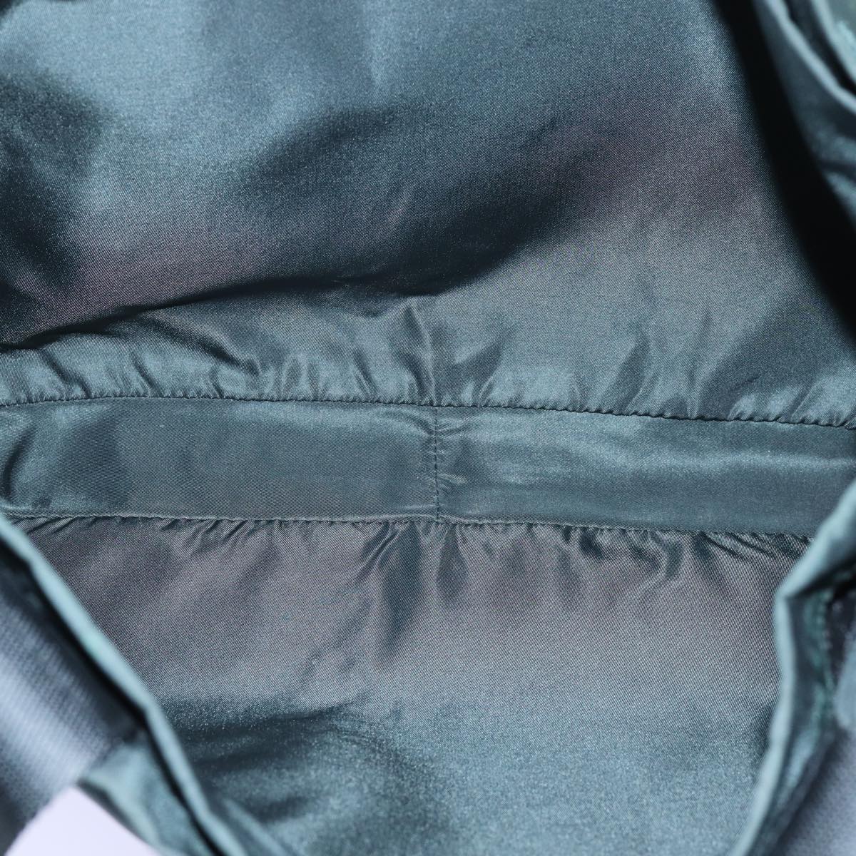 PRADA Tote Bag Nylon Green Auth 72777