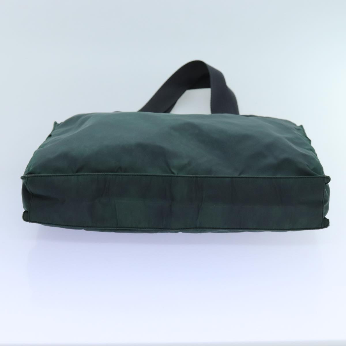 PRADA Tote Bag Nylon Green Auth 72777