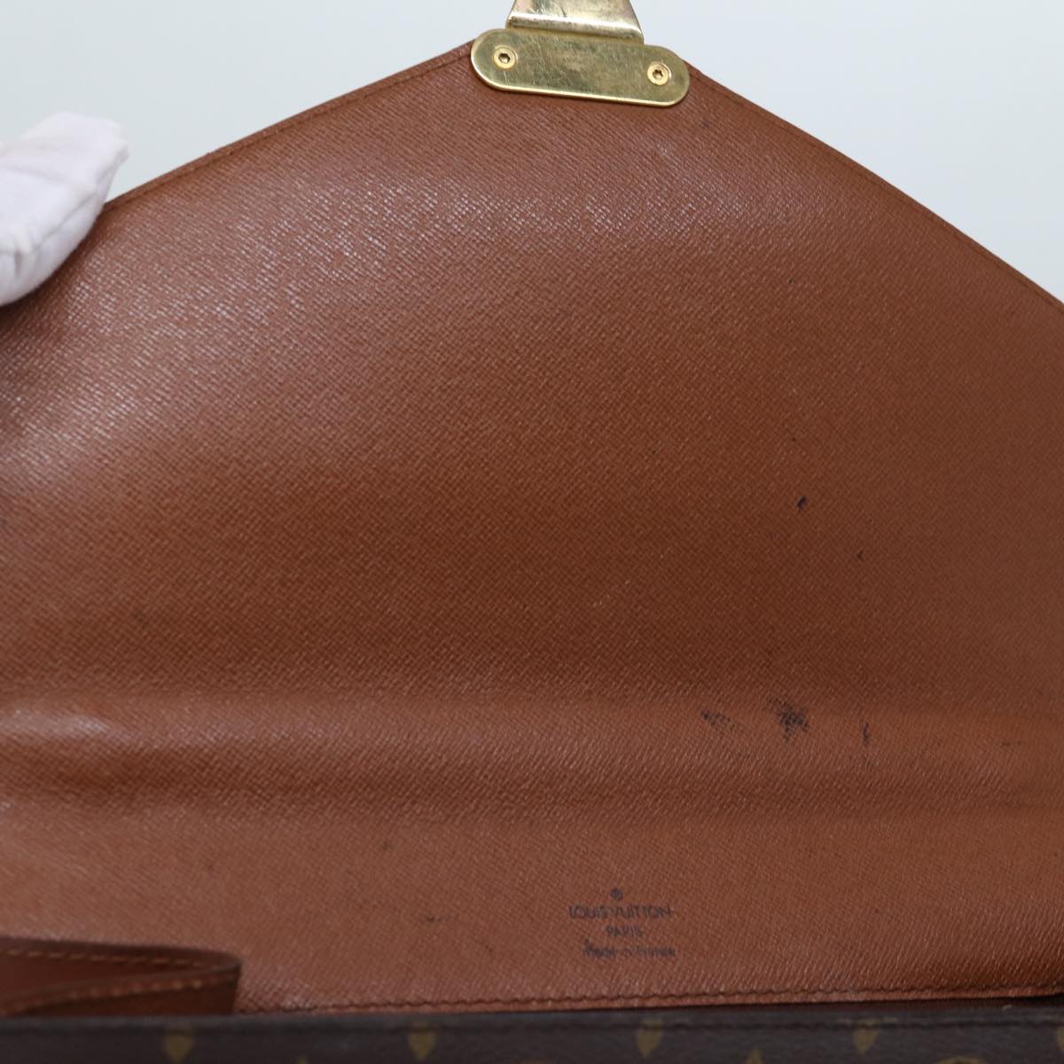 LOUIS VUITTON Monogram Monceau 28 Hand Bag 2way M51185 LV Auth 72798