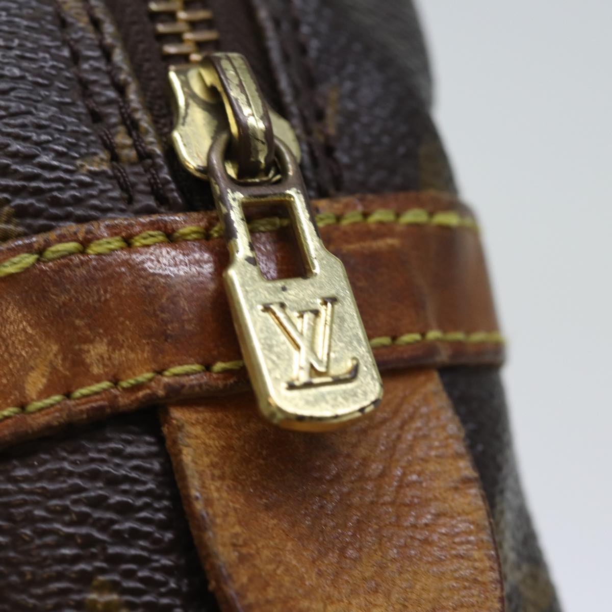 LOUIS VUITTON Monogram Compiegne 28 Clutch Bag M51845 LV Auth 72900