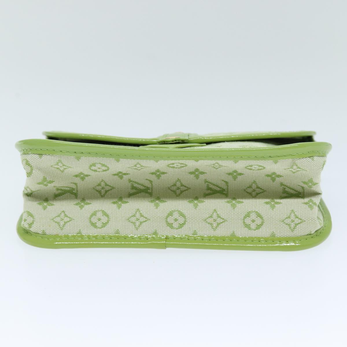 LOUIS VUITTON Monogram Mini Trousse Marie Kate Pouch Green M92935 Auth 73086SAV