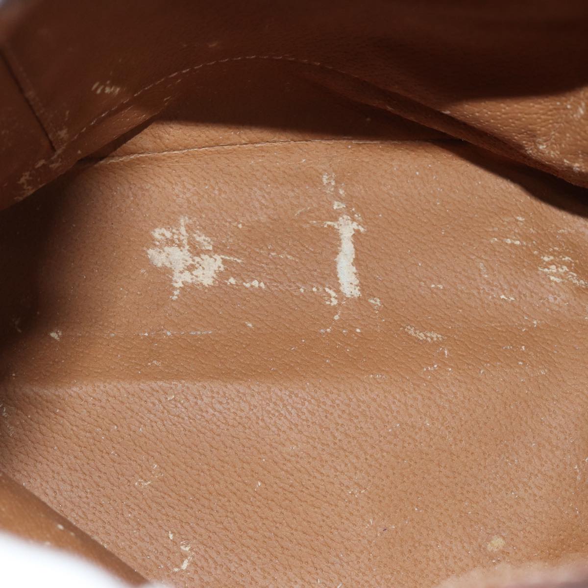 CELINE Macadam Canvas Backpack PVC Brown Auth 73130