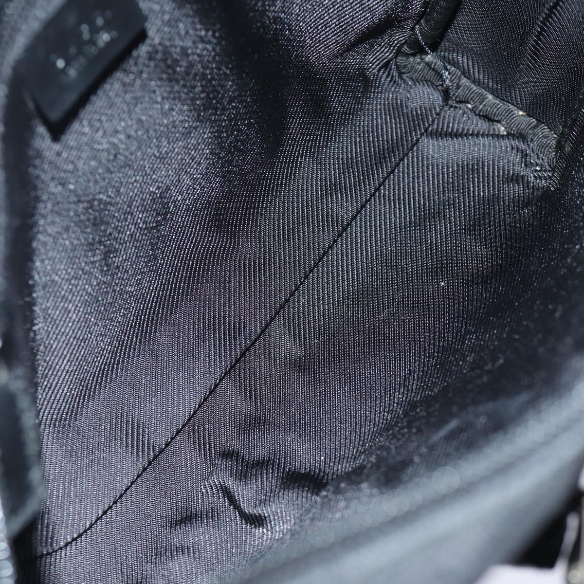 GUCCI GG Canvas Clutch Bag Black 018 1616 Auth 73233