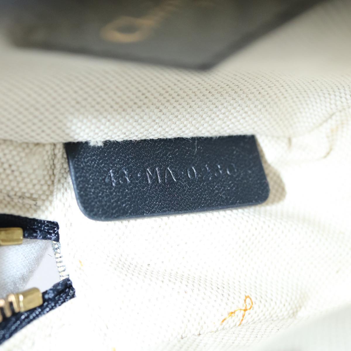 Christian Dior Trotter Canvas Waist bag Navy Auth 73251AV