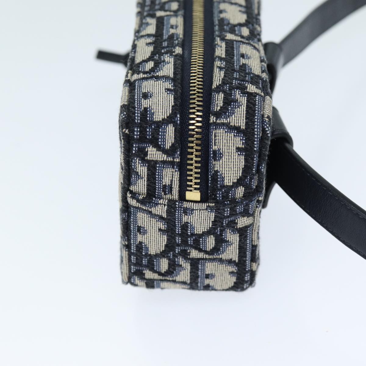 Christian Dior Trotter Canvas Waist bag Navy Auth 73251AV