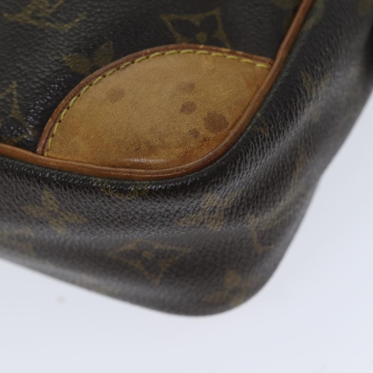 LOUIS VUITTON Monogram Compiegne 28 Clutch Bag M51845 LV Auth 73420