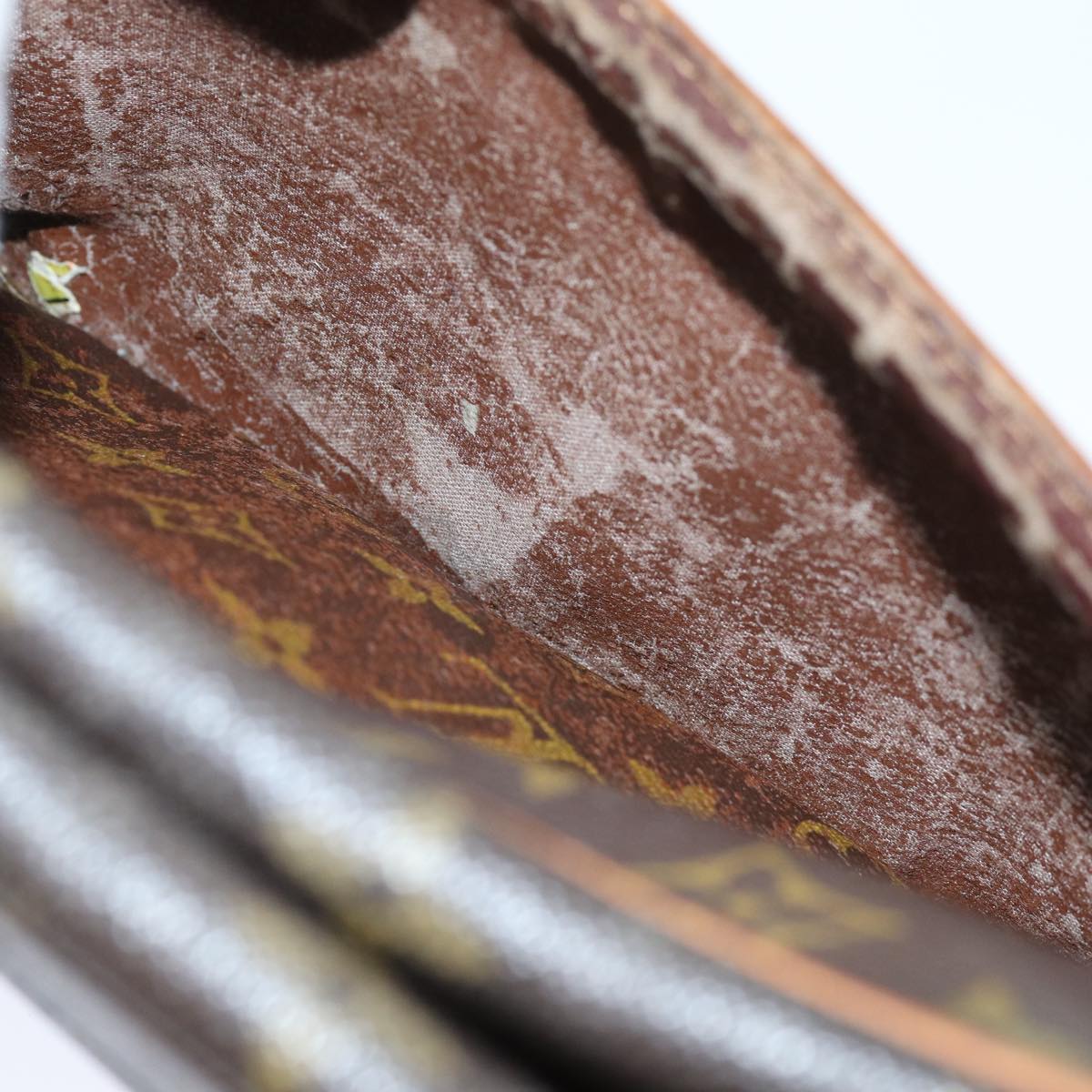 LOUIS VUITTON Monogram Compiegne 28 Clutch Bag M51845 LV Auth 73420