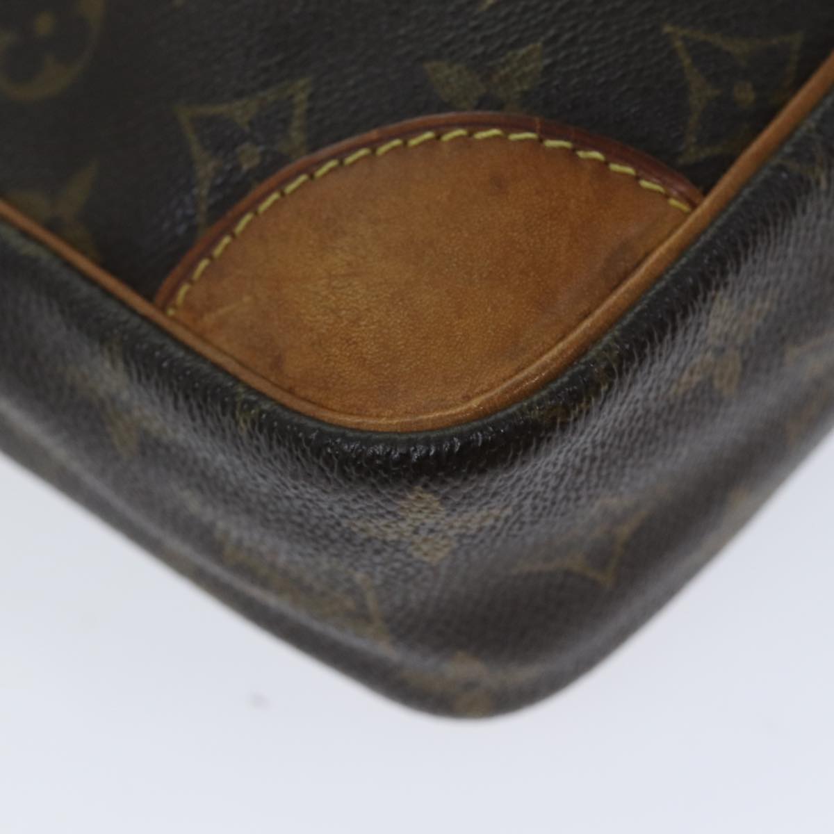 LOUIS VUITTON Monogram Compiegne 28 Clutch Bag M51845 LV Auth 73420